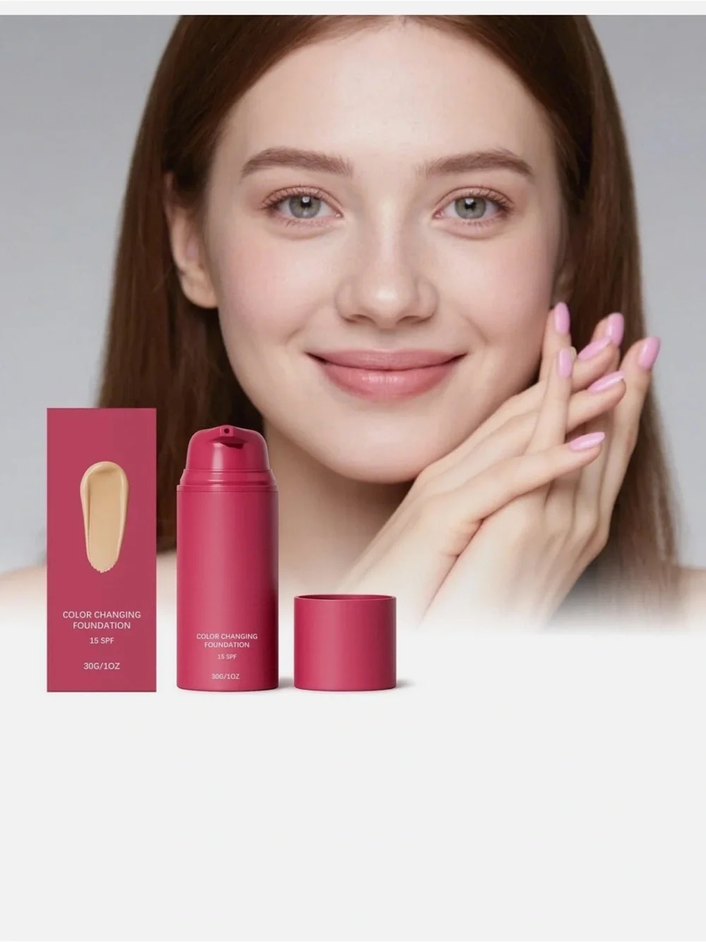 Color Changing Foundation - Beige Shade - Picture 4 of 4